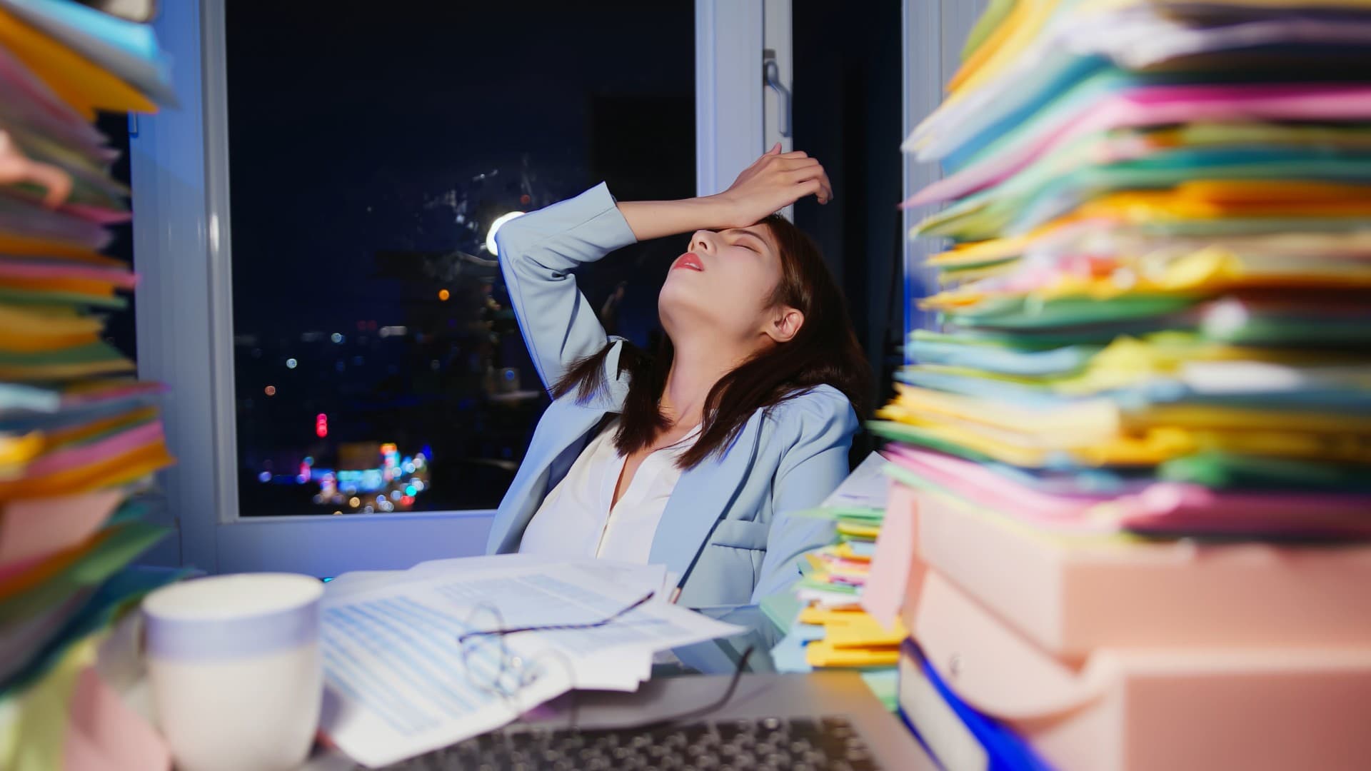 vyčerpanosť z práce