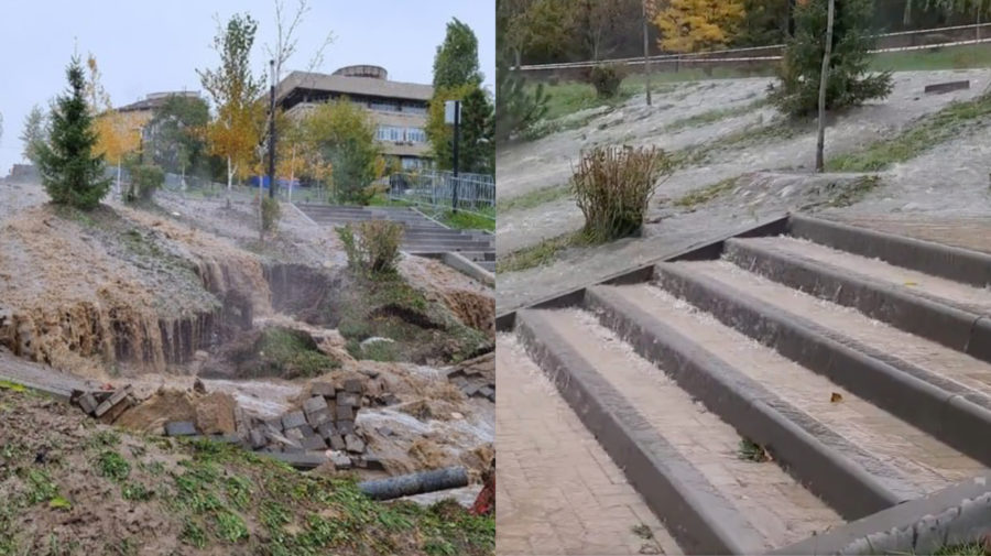Volgograd a havária potrubia, ktorá spôsobila, že mesto je zaplavené vo výkaloch, fekáliách a odpadových vodách