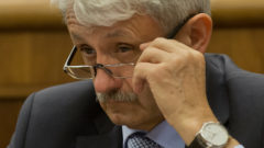 bývalý premiér a poslanec Mikuláš Dzurinda v parlamente na archívnej snímke