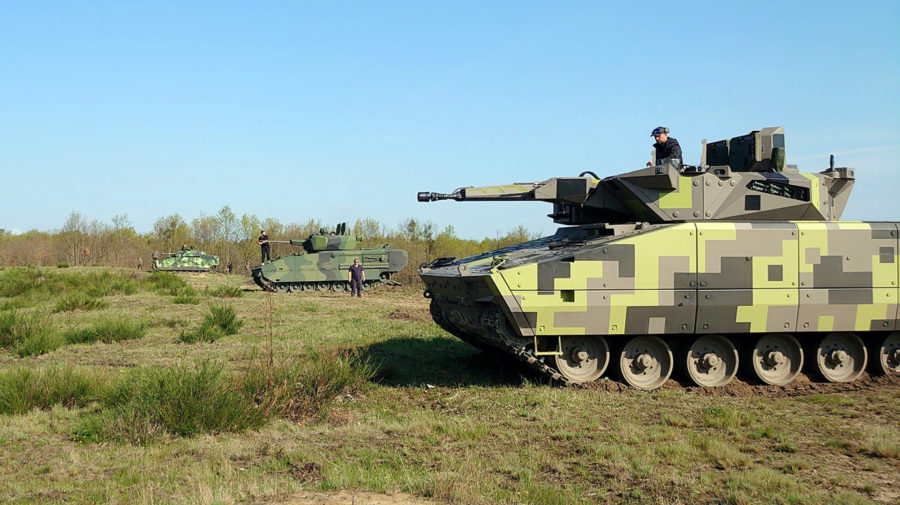 Obrnené vozidlo CV90 MkIV