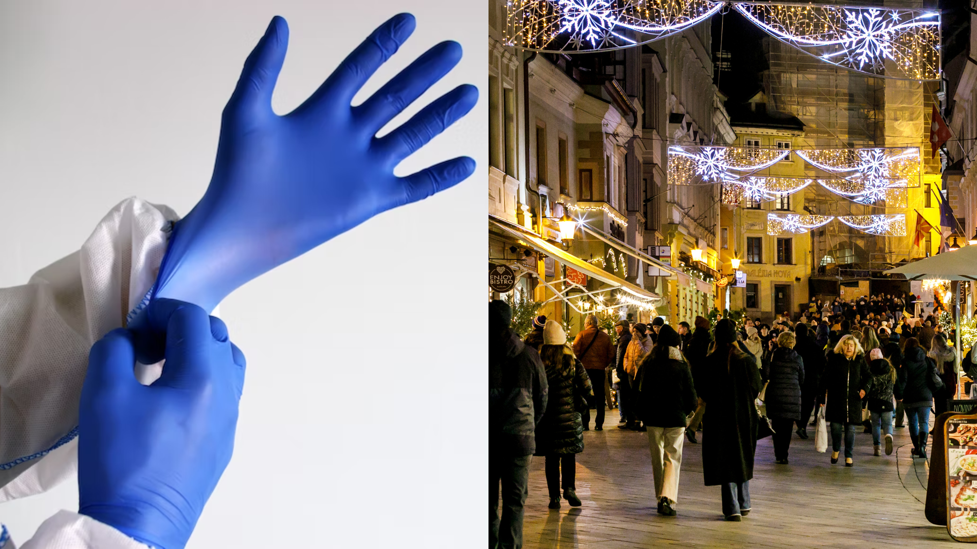 hygiena vianoce vianočné trhy