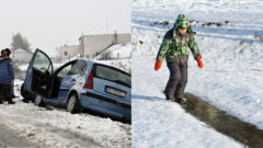 K Slovensku sa blíži poriadne sneženie. Našich susedov už totálne zasypalo