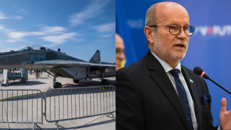 Stíhačka MIG-29 a Rastislav Káčer