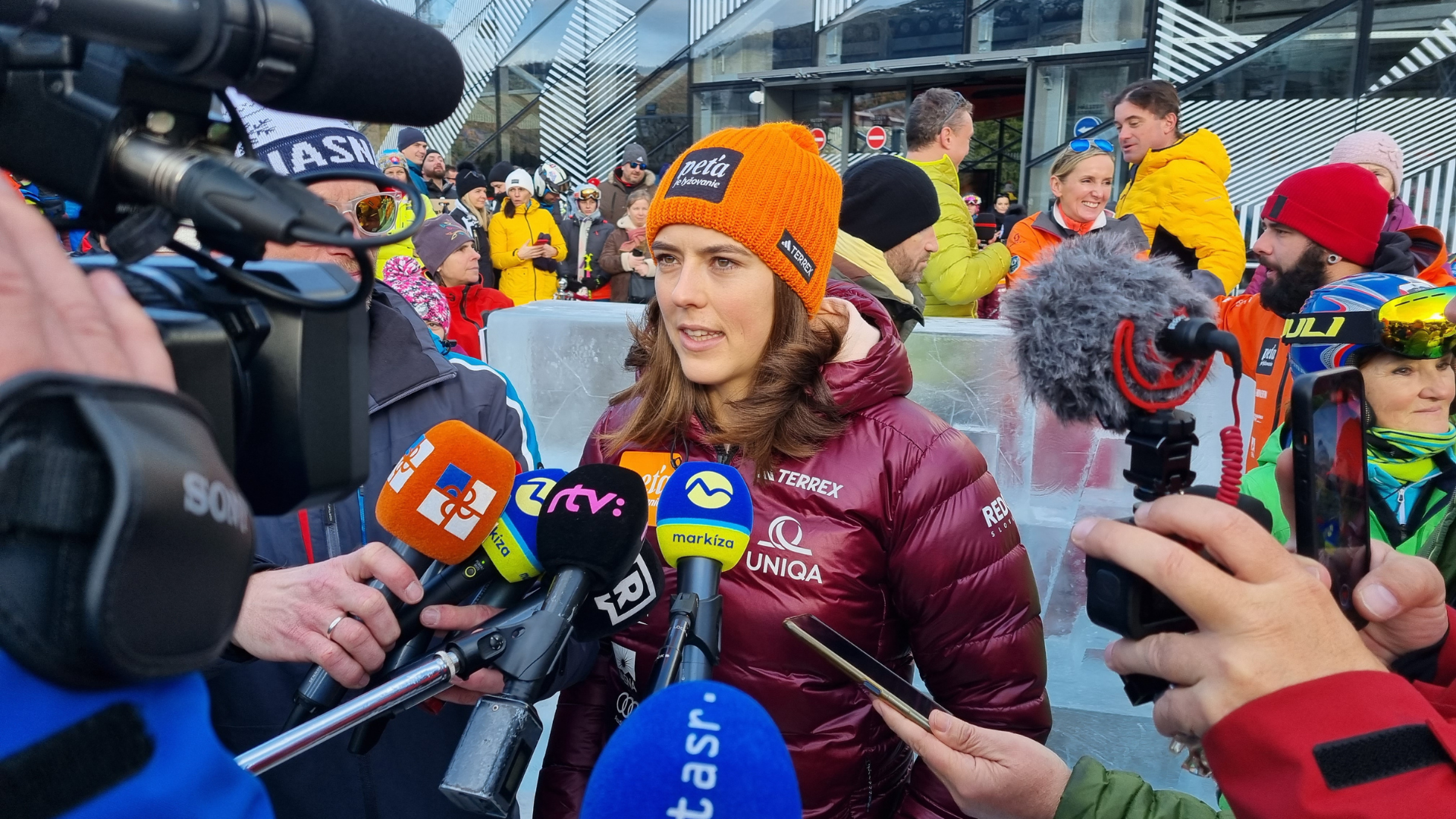 Slovenská lyžiarka Petra Vlhová na otvorení sezóny