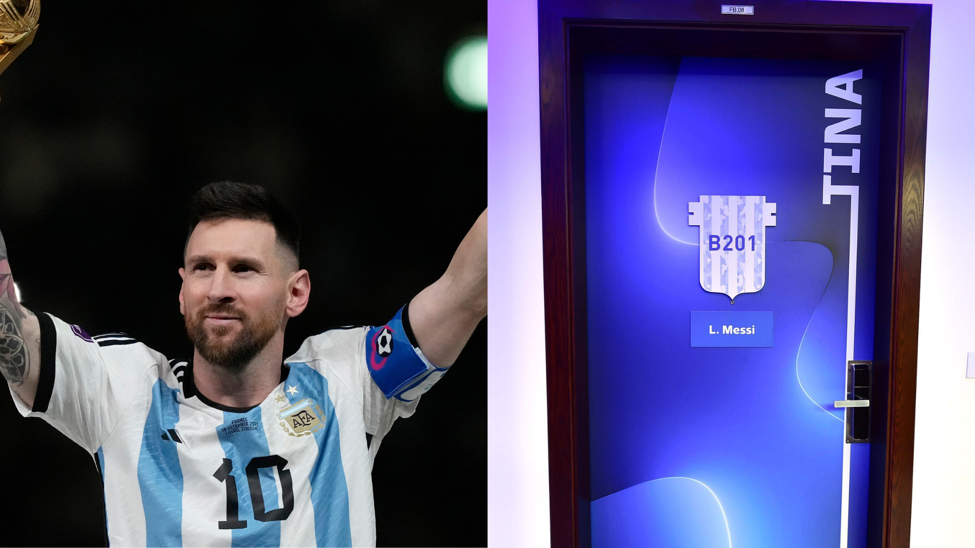 Lionel Messi a jeho izba v Katare