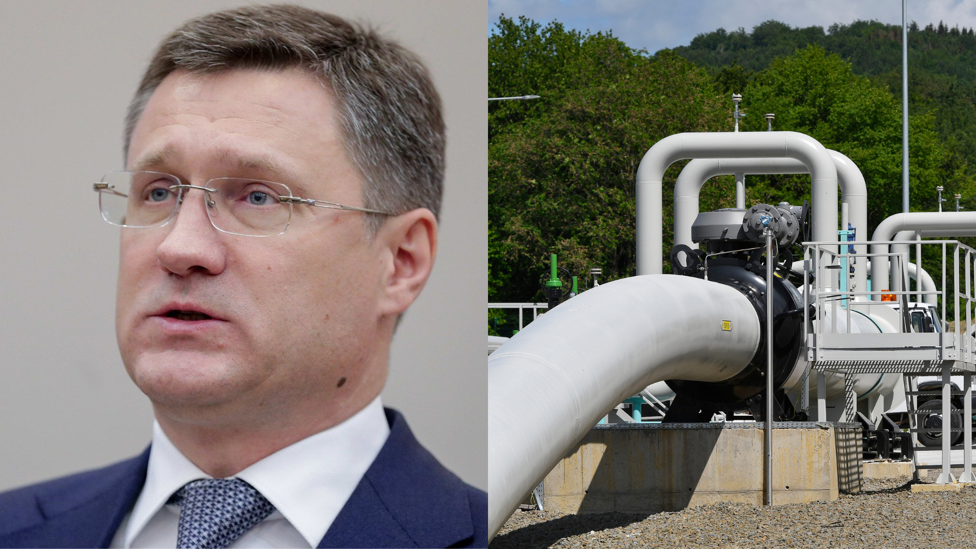 Alexander Novak a plynovod