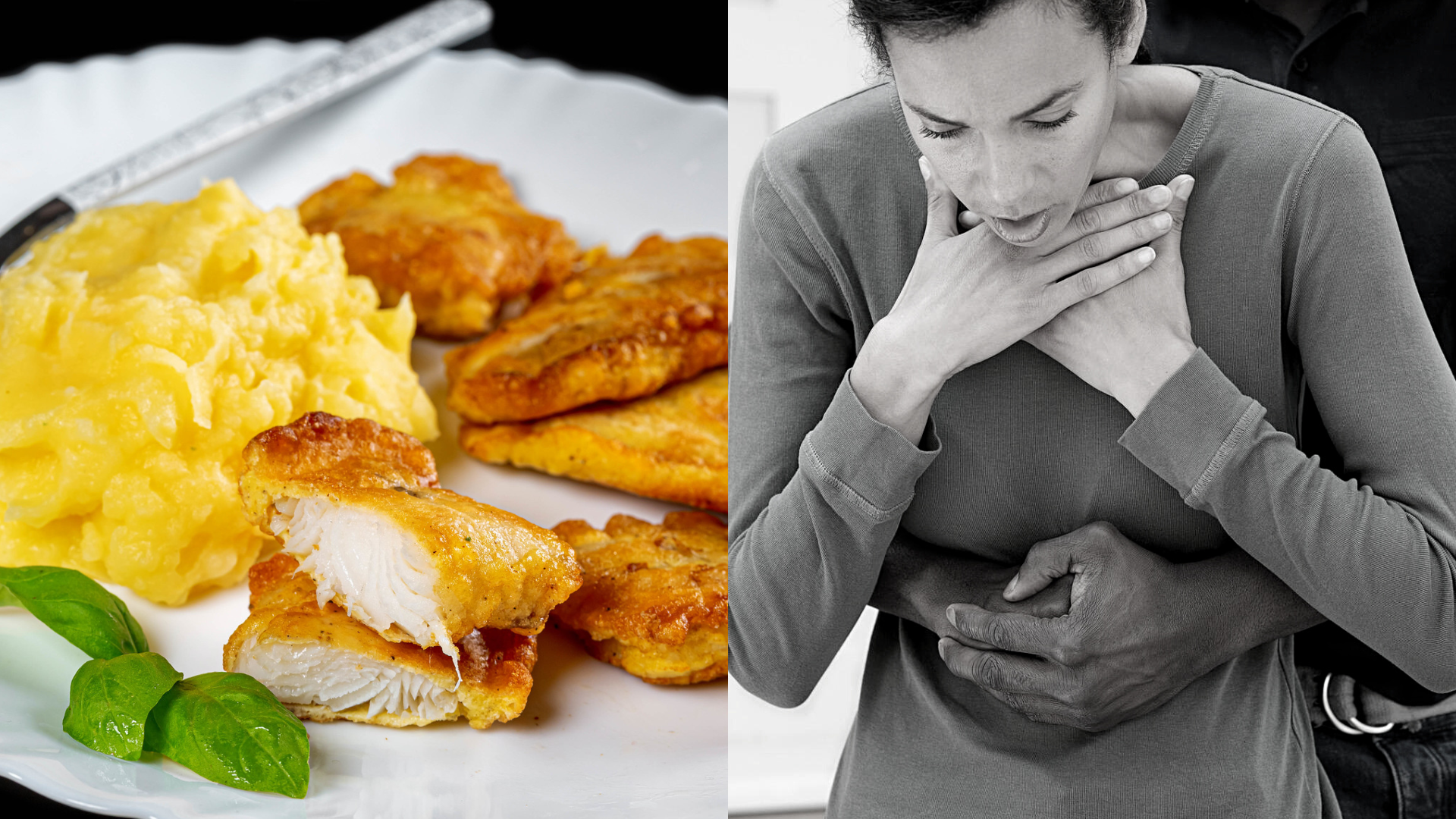 Vyprážaný kapor a heimlichov manéver