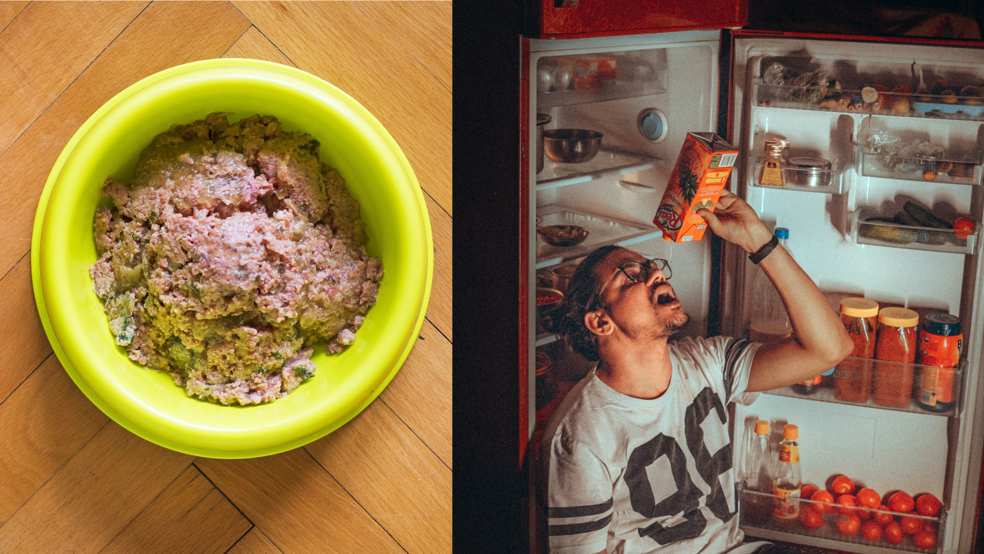 Ľudia jedia zvieracie krmivo