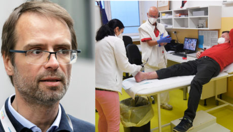 lekár BSK Tomáš Szalay a nemocnica