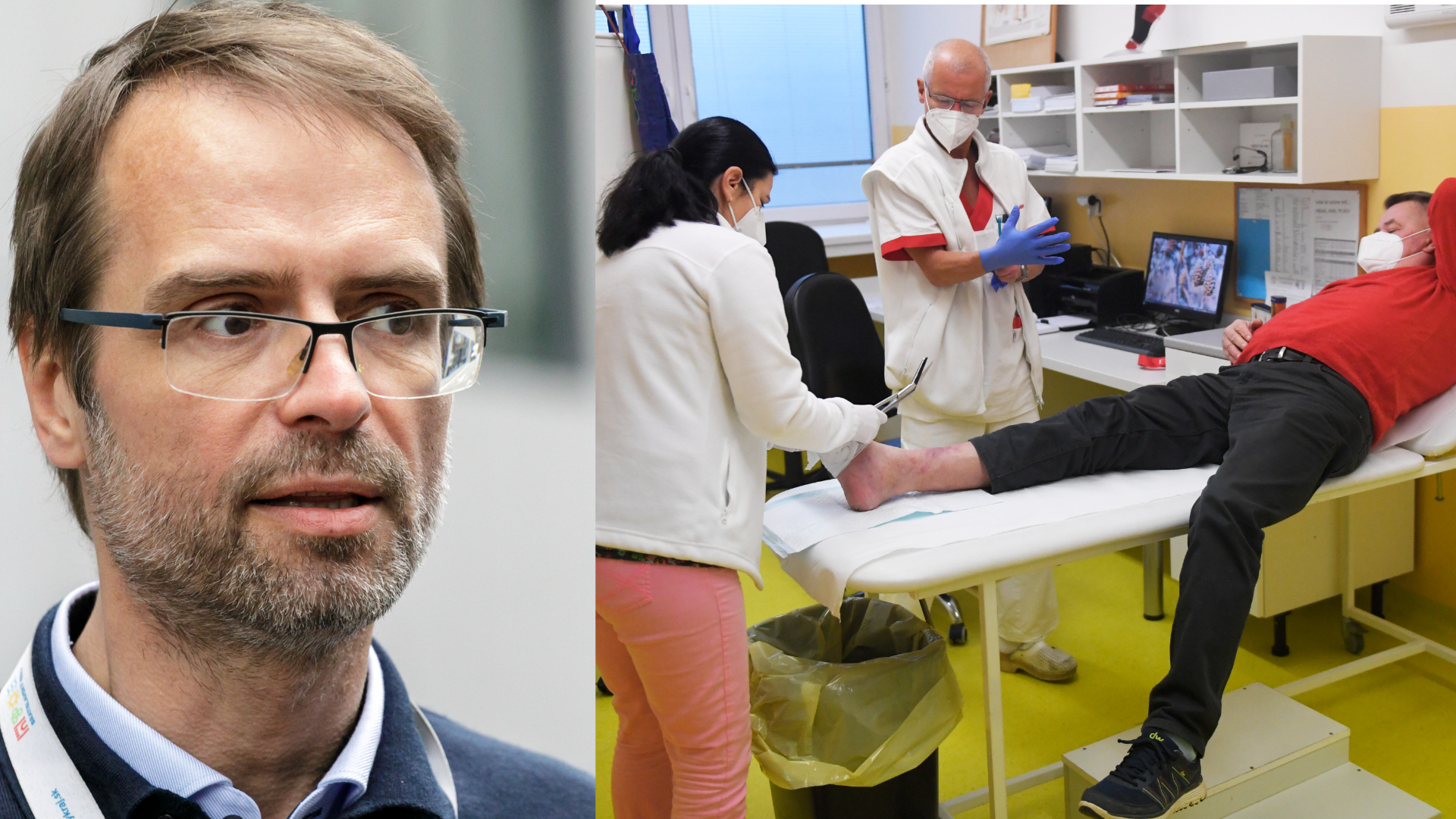 lekár BSK Tomáš Szalay a nemocnica