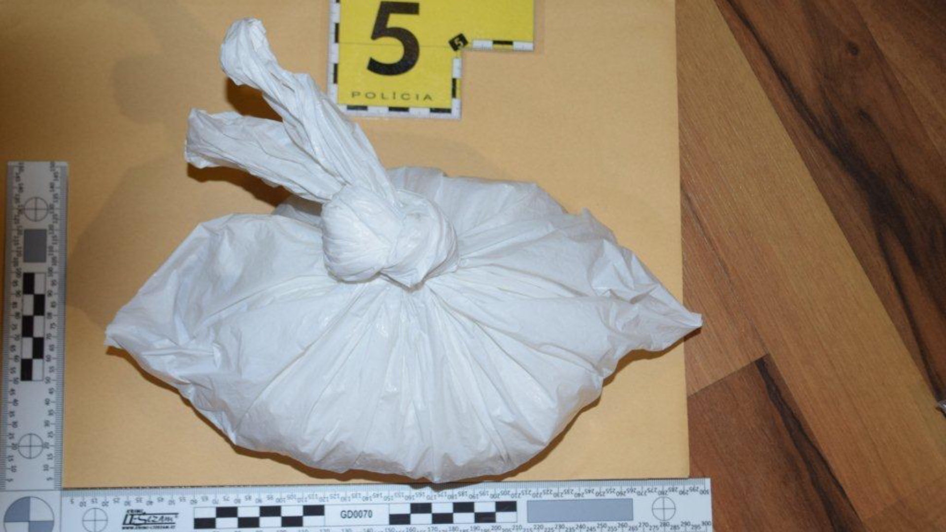 Na snímke je zadržaný pervitín.