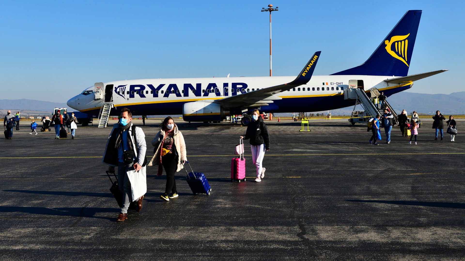 Na snímke je lietadlo Ryanair.