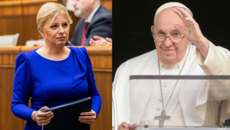 Zuzana Čaputová a pápež František