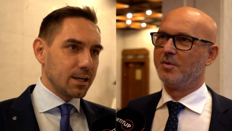 György Gyimesi a Branislav Gröhling