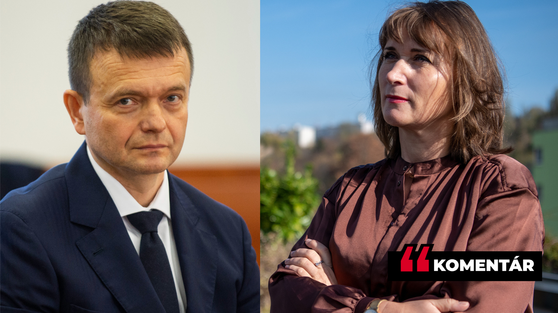 Jaroslav Haščák a Xénia Makarová sa na seba mračia