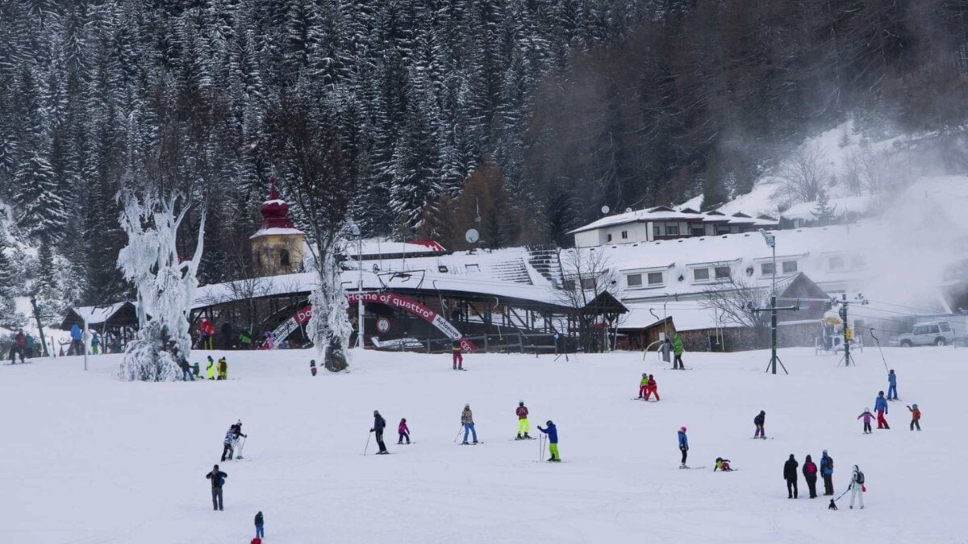 Na snímke lyžiarske stredisko