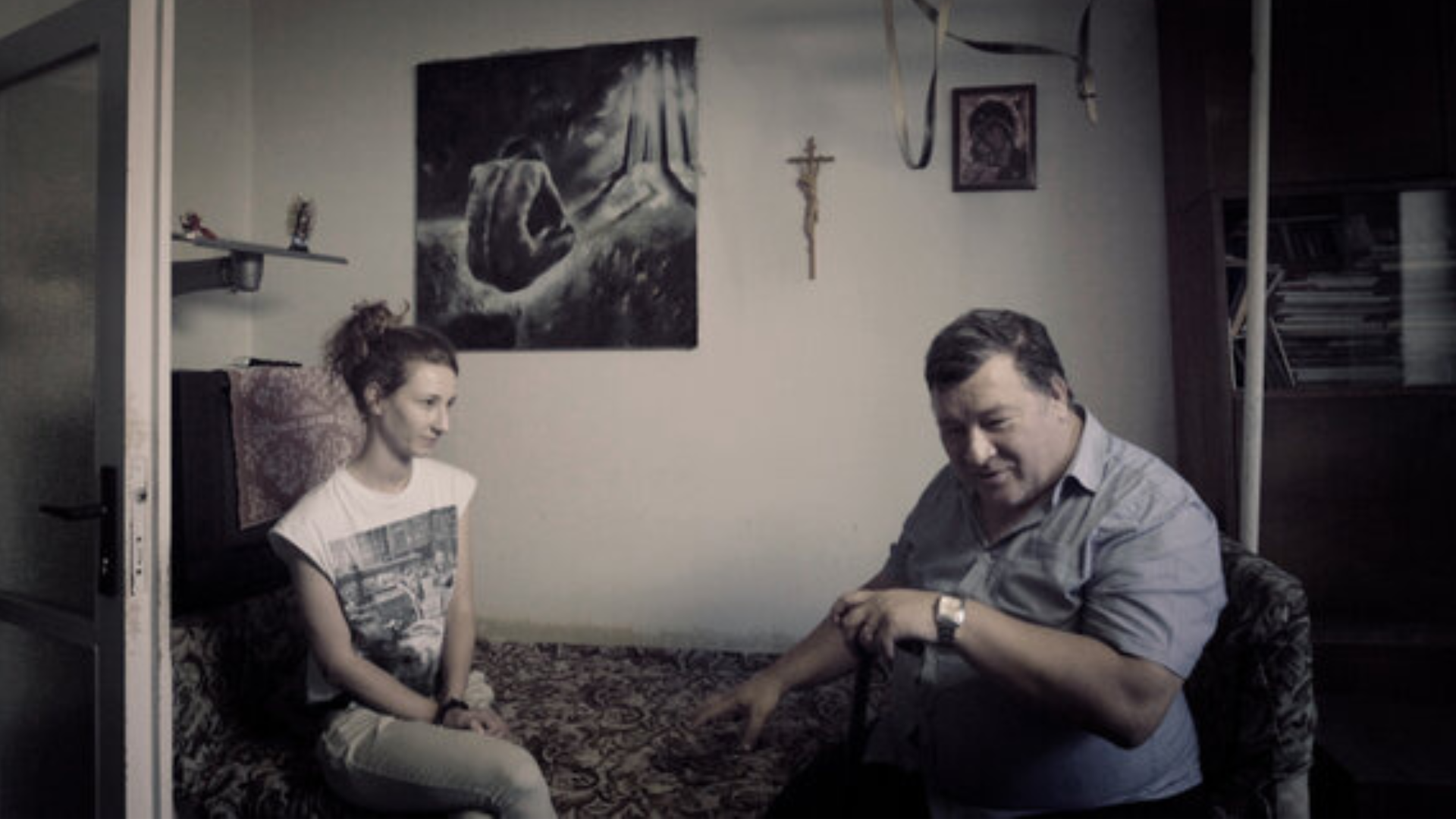 Vladimír Krčméry vo filme Slobodní