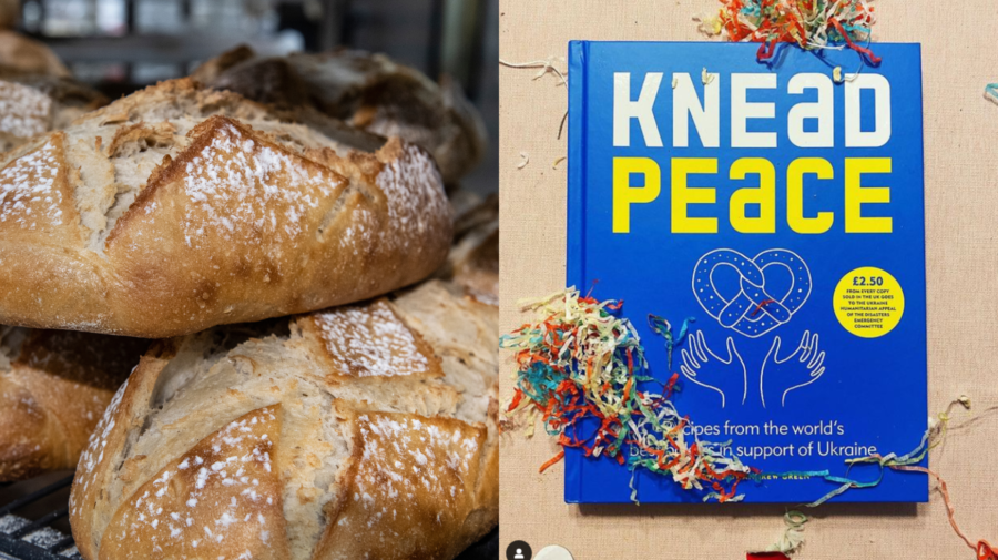 knead peace ukrajina kyjev pekáreň chlieb charita