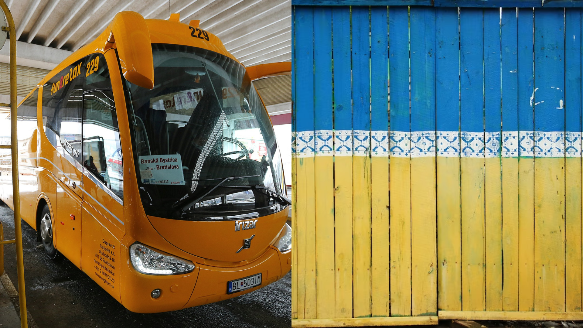 autobus ukrajina polícia nitra