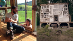 nick olson lilah horwitz virginia dom okno les chata