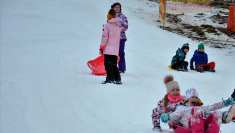 Sánkovačka v Areáli Podbreziny