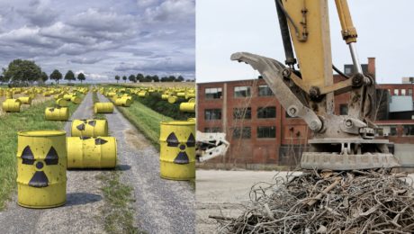 rádioaktivita, odpad