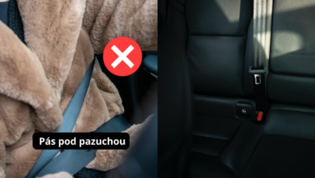 bezpečnostný pás v aute