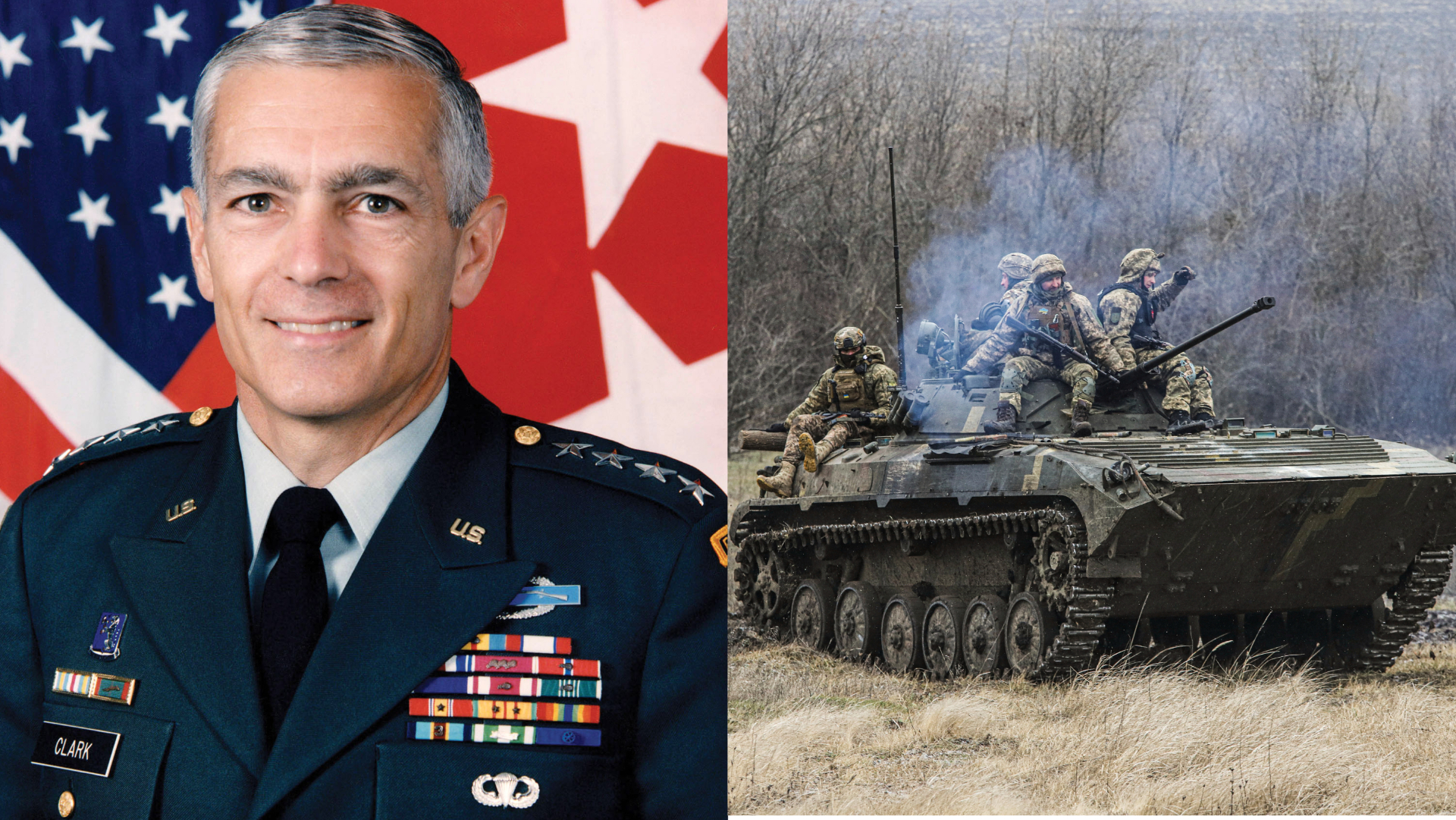 Wesley Clark, ukrajinskí vojaci