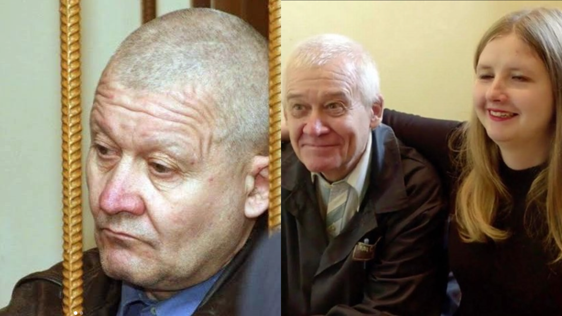 Sériový vrah Sergej Tkač a jeho manželka Elena