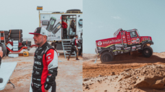 Pretekár Aleš Loprais a jeho kamión