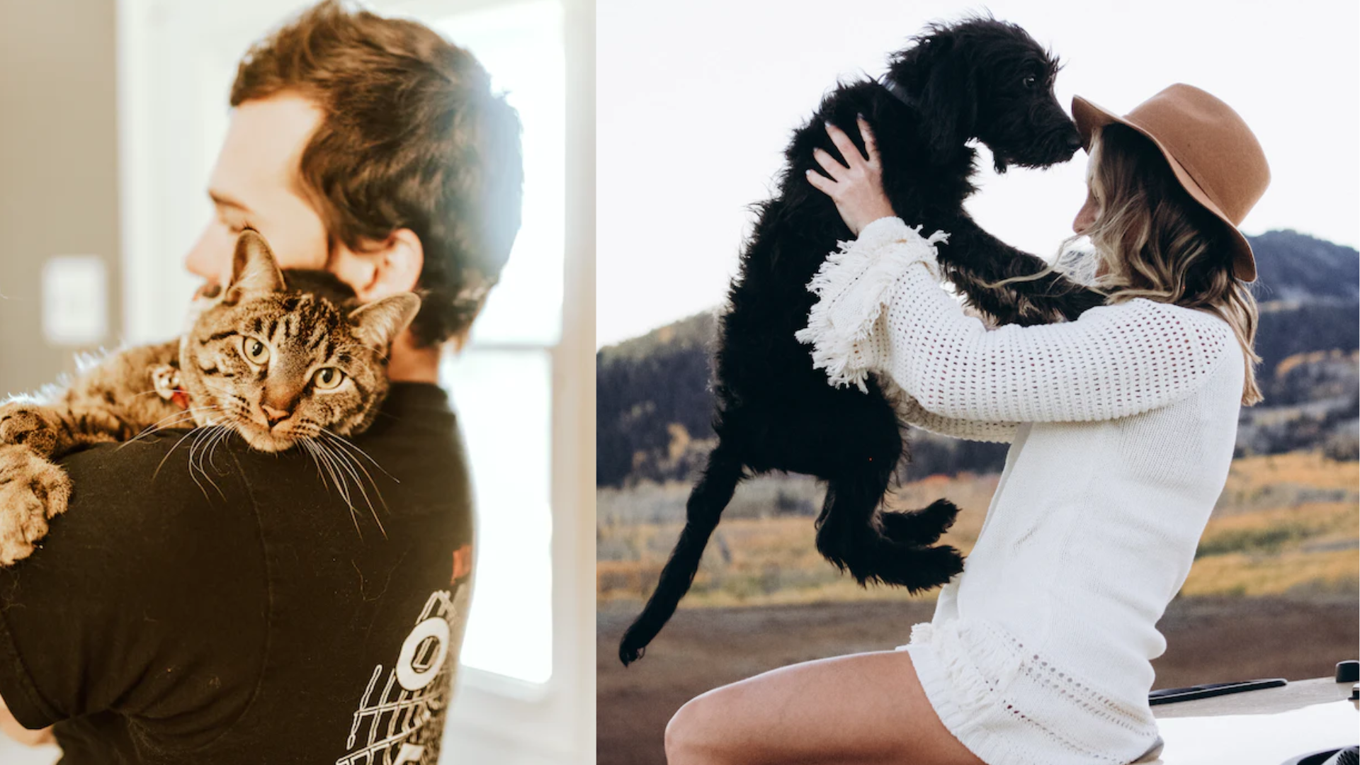 majiteľ s domácim miláčikom