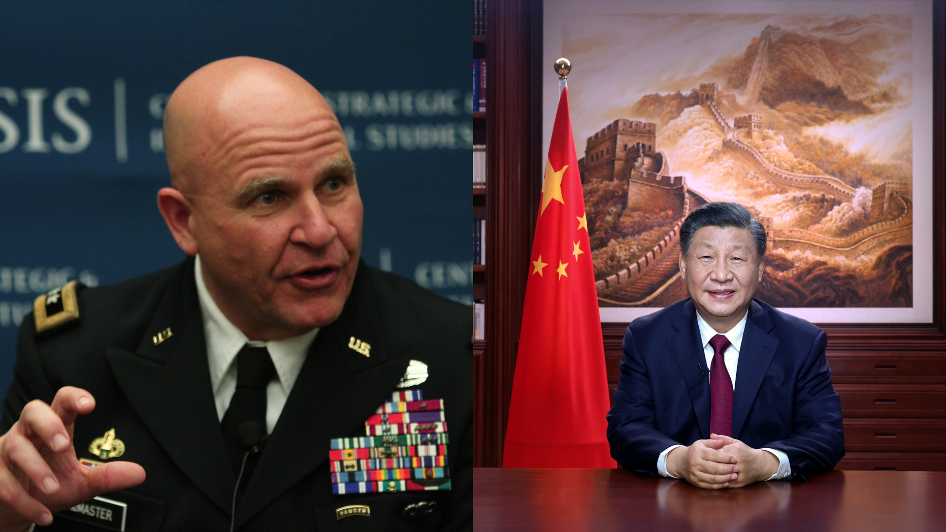 H. R. McMaster a Si Ťin-pching