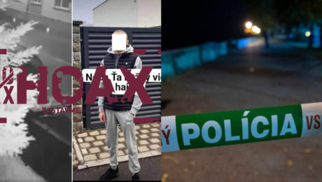 Polícia Slovenskej republiky zverejnila upozornenie na hoax, policajná páska