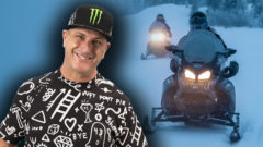 Snežný skúter zabil automobilového jazdca Kena Blocka