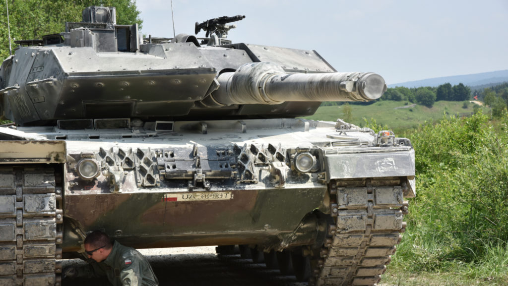 nemecký tank Leopard