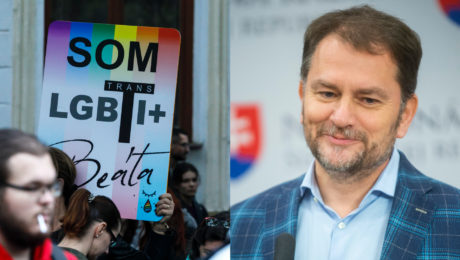 Pochod LGBTI, exminister a expremiér Igor Matovič