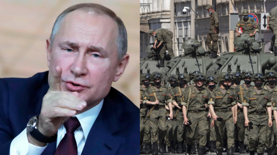 Putin, vojaci
