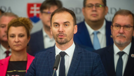 Predseda poslaneckého klubu OĽANO Michal Šipoš