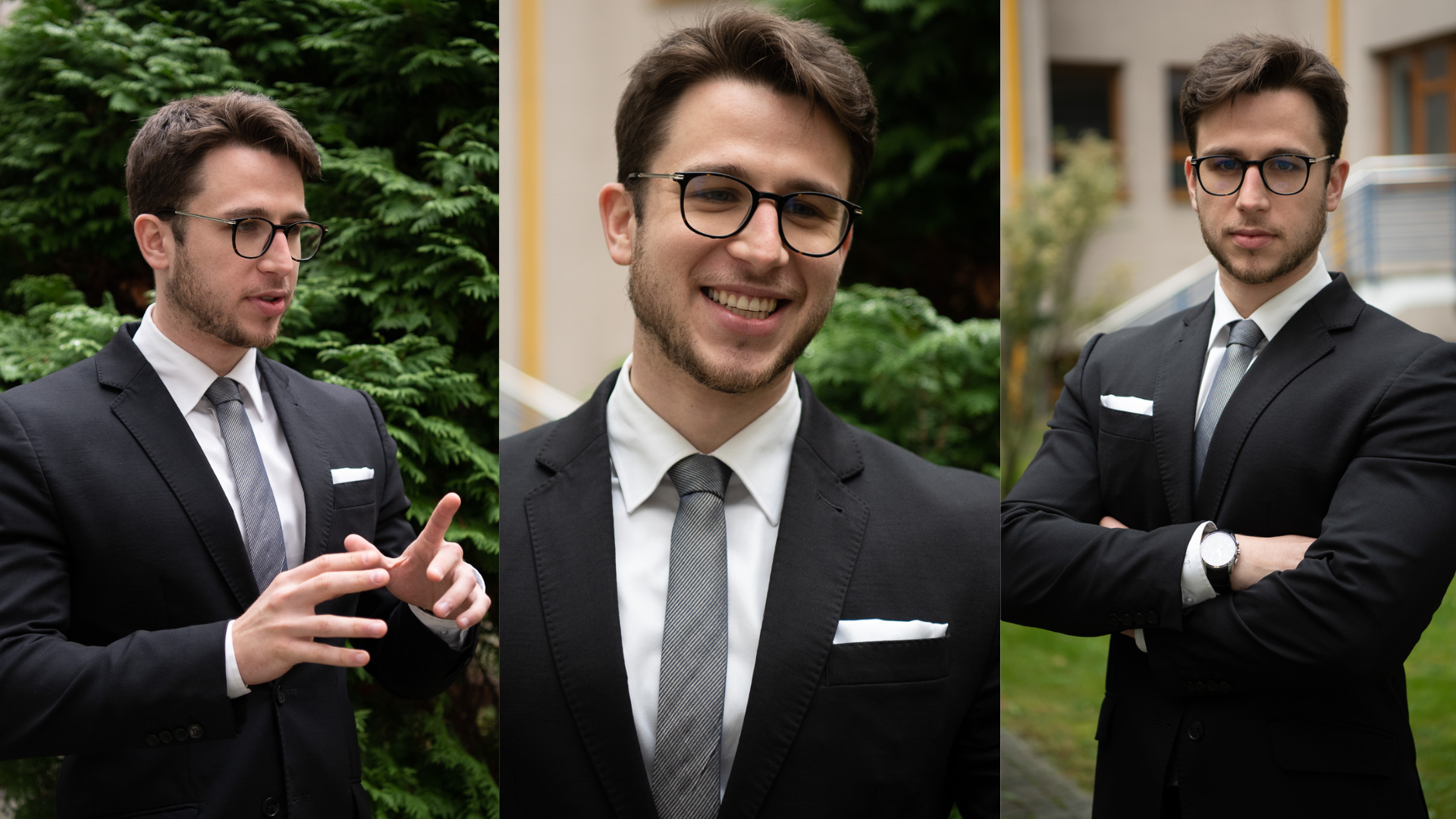 Andrej Stančík sa smeje a gestikuluje