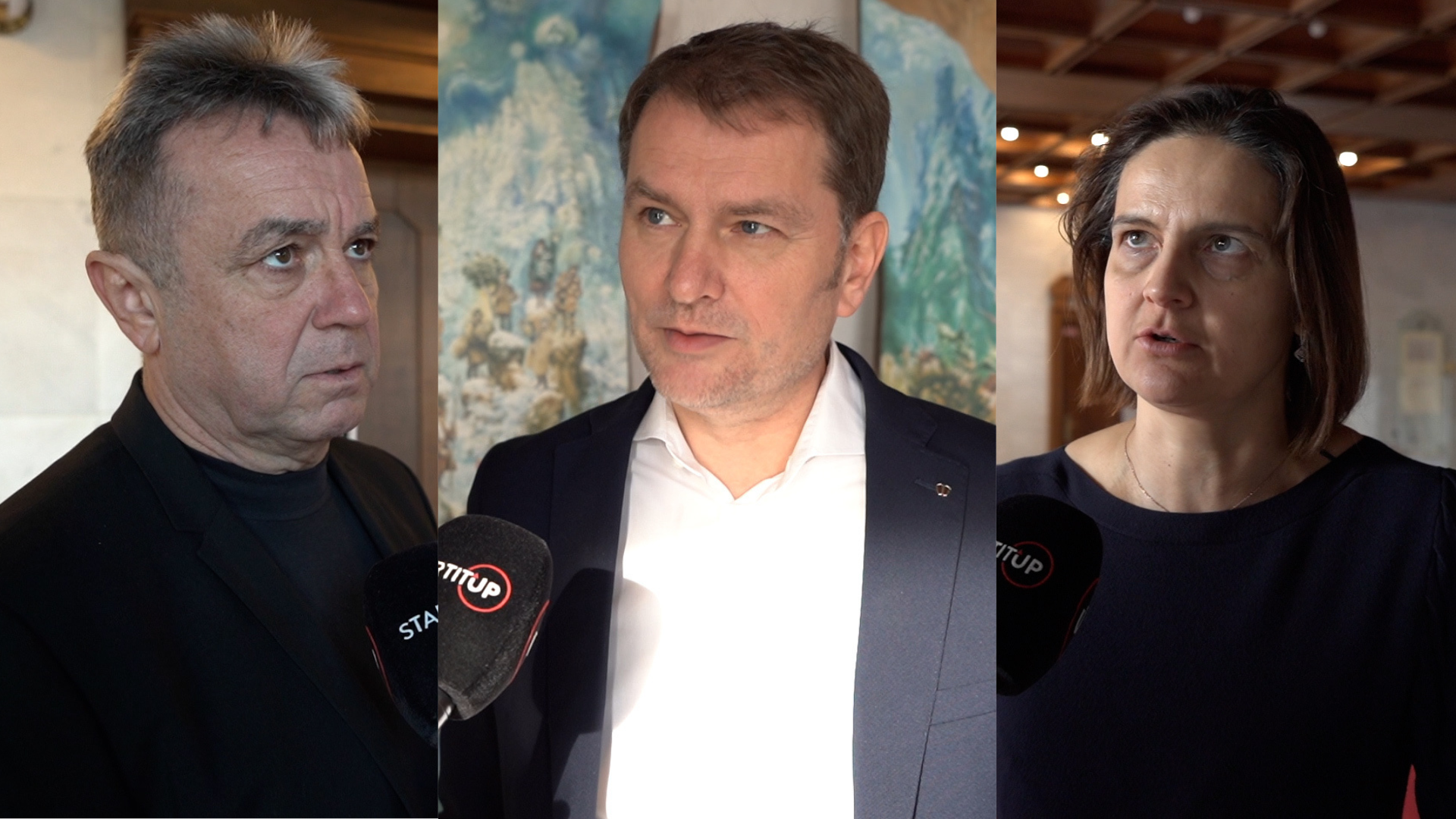 Jozef Pročko, Igor Matovič, Mária Kolíková