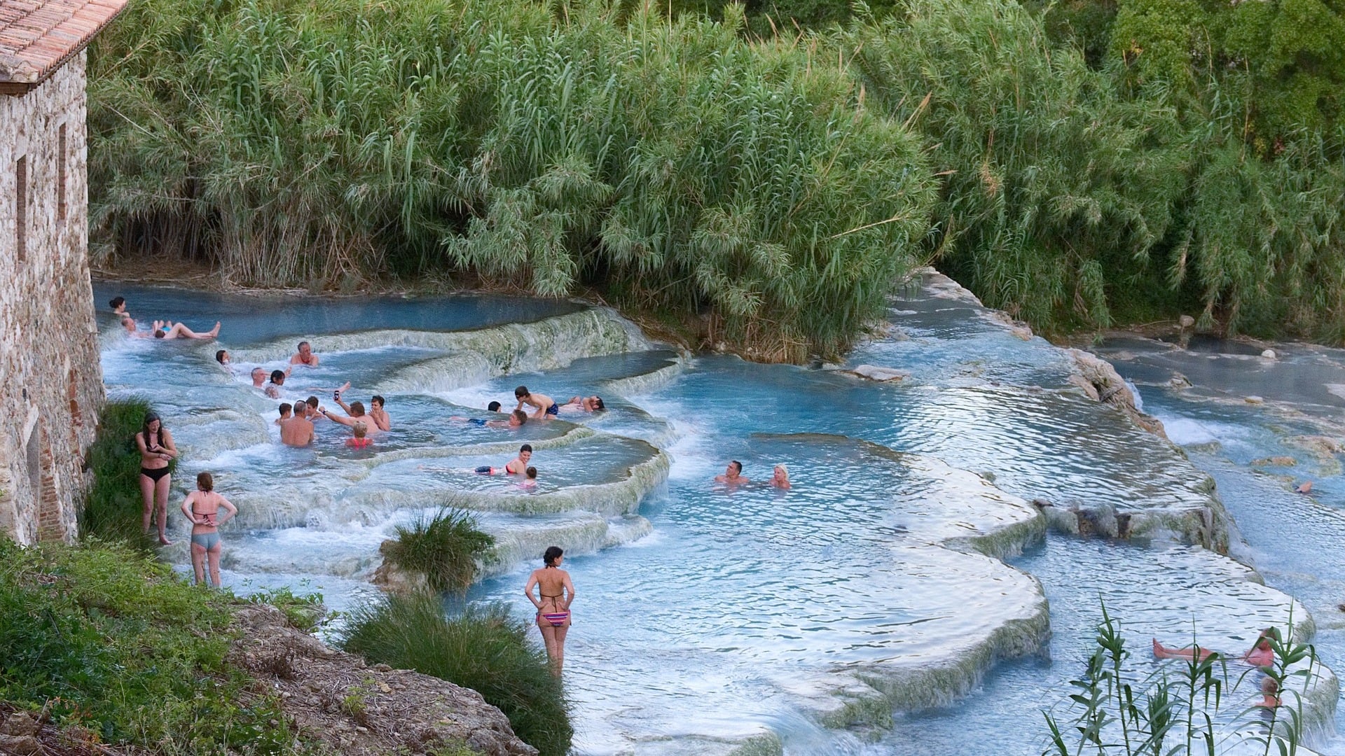 toskánsko kúpele saturnia