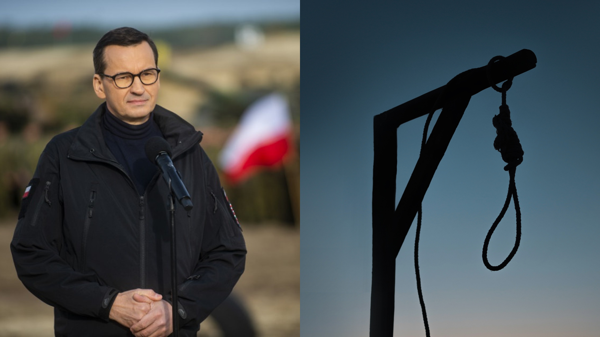 Poľský premiér, šibenica