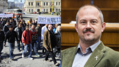 Rómovia na proteste, Kotleba