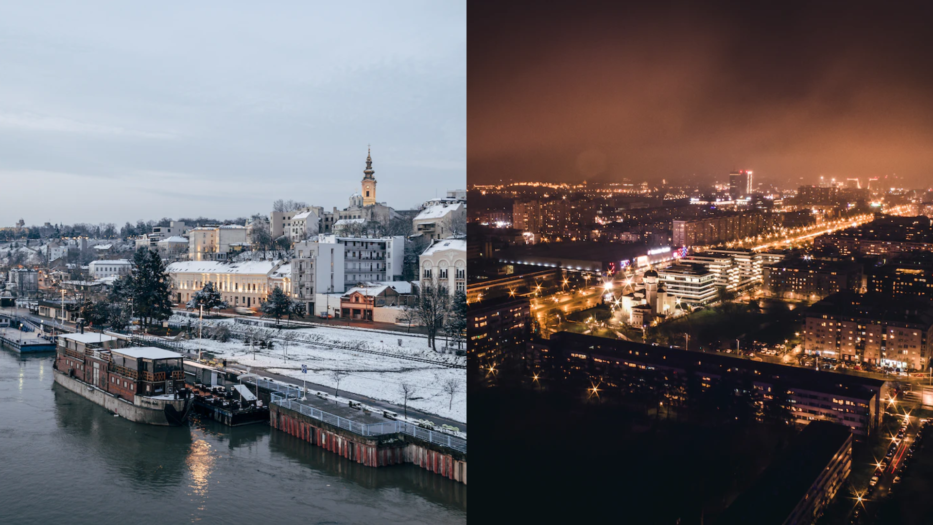 Belehrad mesto panorama