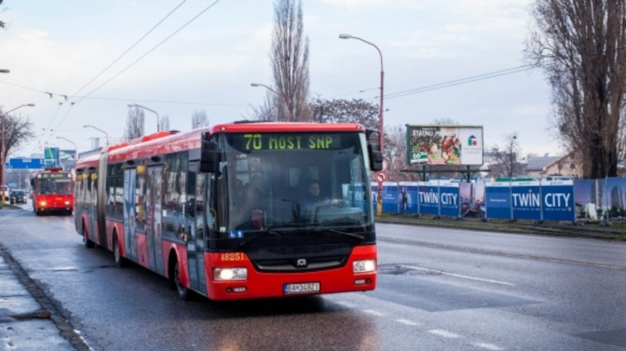 Autobus v Bratislave