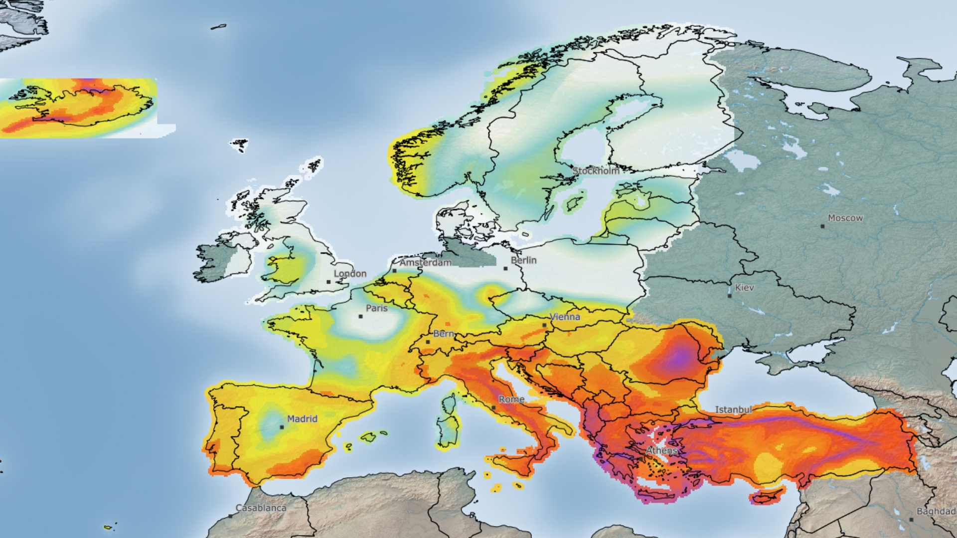 Zemetrasenie-Mapa rizikových miest 