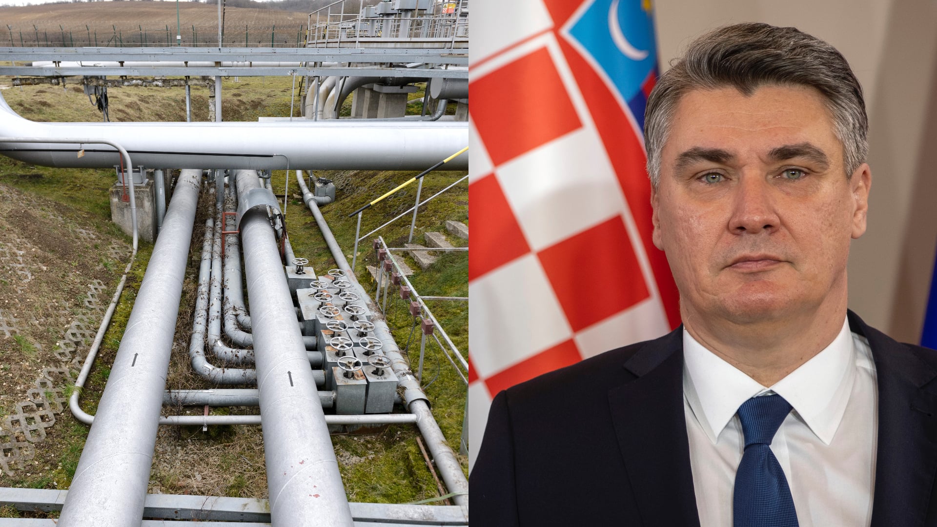 Ropovod Adria a chorvátsky prezident Zoran Milanovič