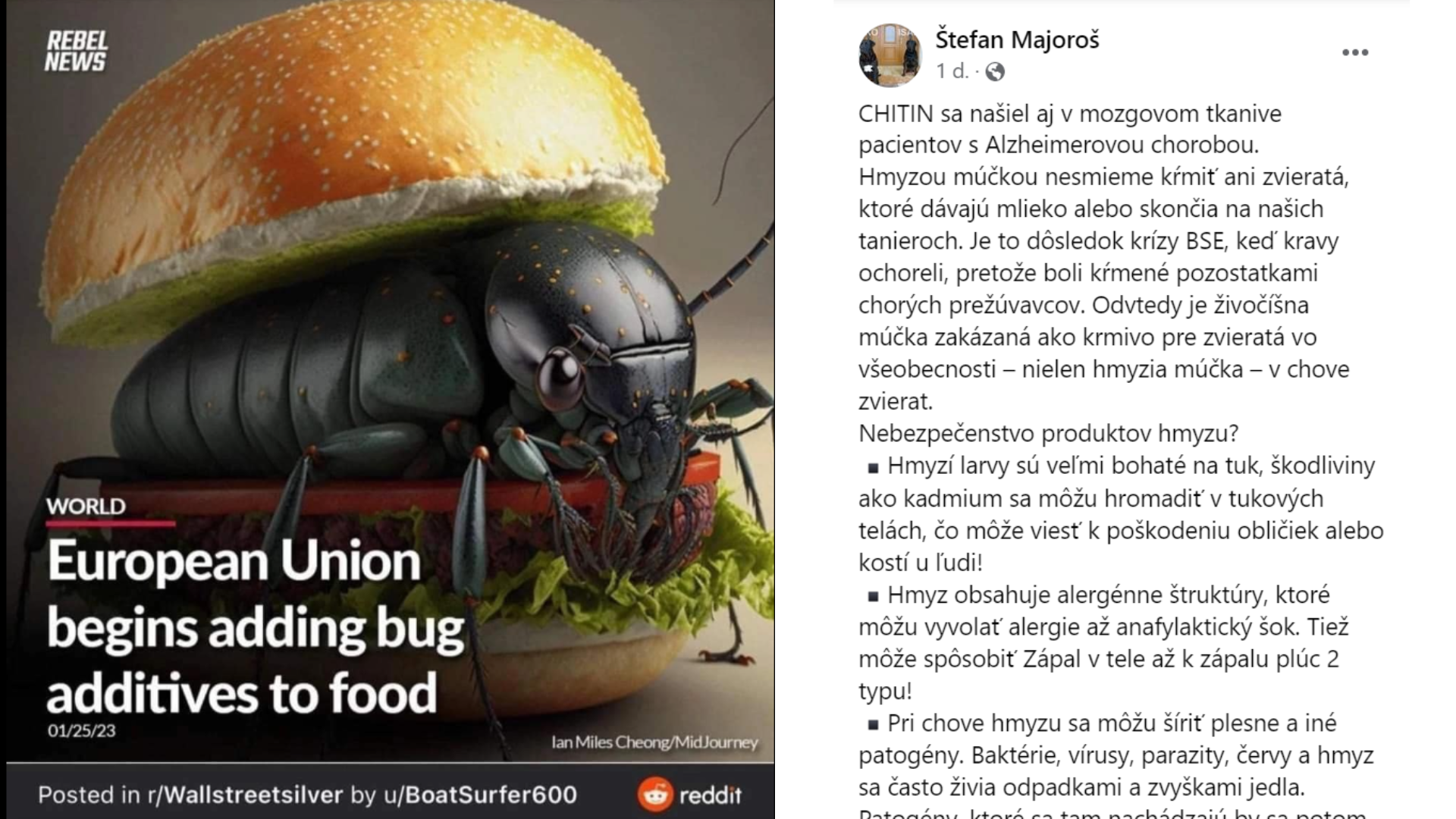 chitín facebook hoax