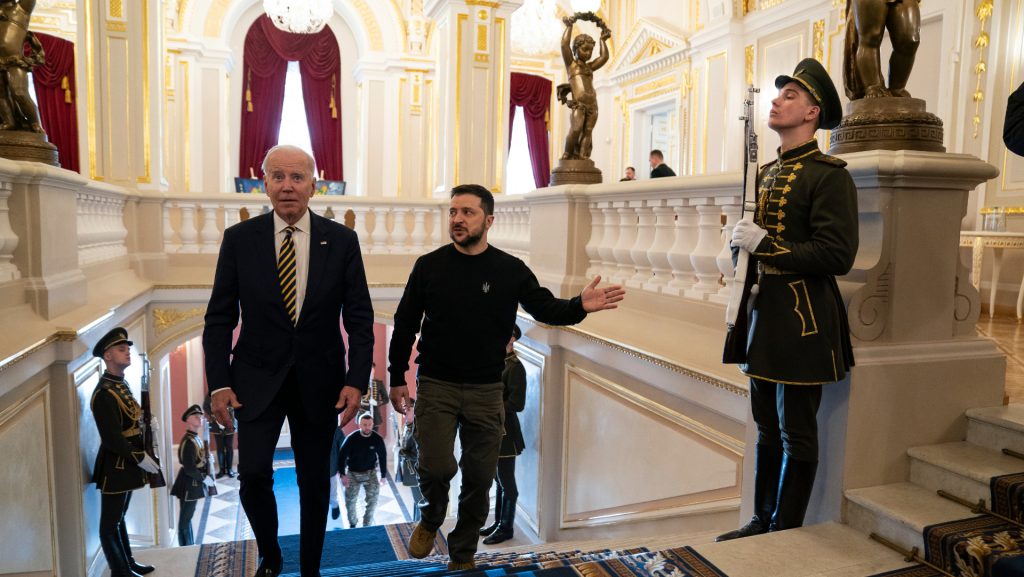Biden Zelenskyj Kyjev