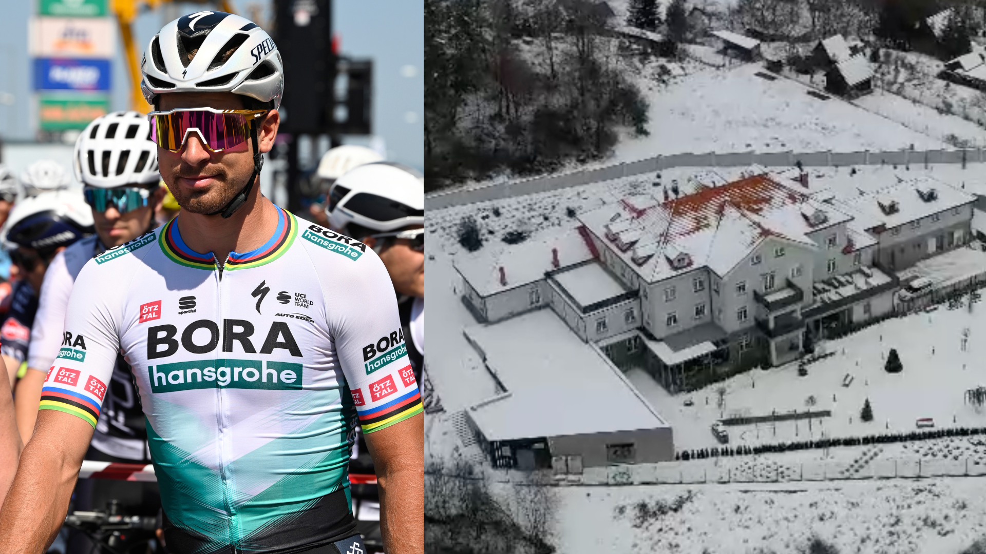 Peter Sagan a jeho luxusně sídlo